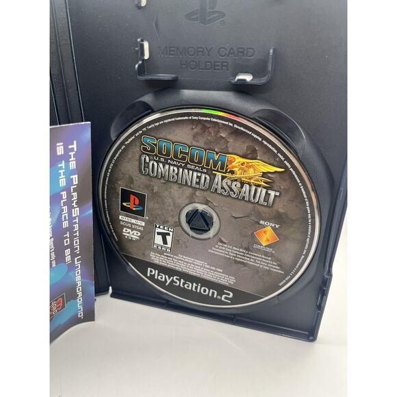 SOCOM: U.S. Navy SEALs Combined Assault (Sony PlayStation 2, PS2 2006) Tested - Picture 6 of 8